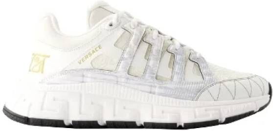 Versace Leather sneakers White Dames