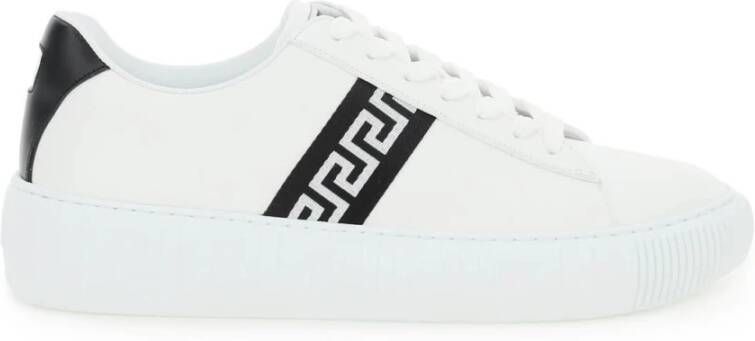 Versace Greca Low-Top Sneakers White