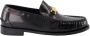 Versace Medusa Plaque Zwarte Kalfleren Mocassins Black Heren - Thumbnail 7