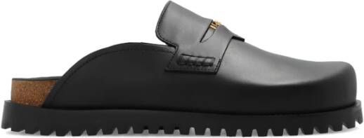 Versace Medusa Leren Muiltjes met Penny Strap Black Heren - Foto 6