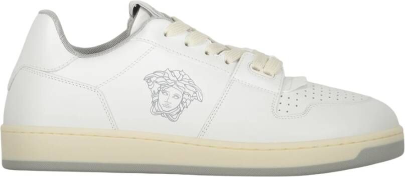 Versace Leren Sneakers met Logo Detail