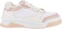 Versace Leren Sneakers Ronde Neus Logo Detail Multicolor Dames - Thumbnail 1