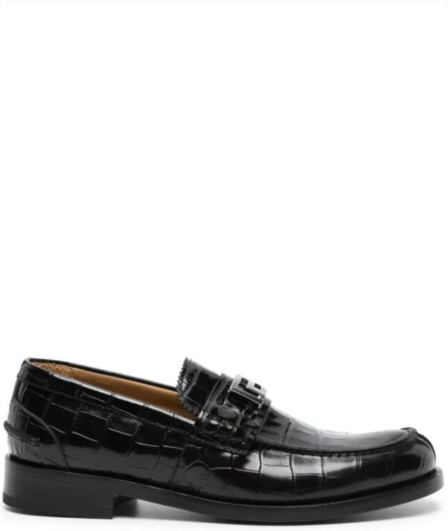 Versace Loafers Black Heren