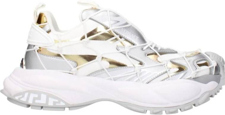 Versace Logo Chunky Stoffen Sneakers