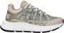 Versace Logo Detail Stoffen Sneakers met Rubberen Zool - Thumbnail 1