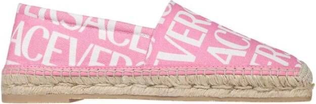 Versace Logo Print Espadrilles Schoenen