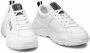 Sneakers con lacci dettagli a contrasto e logo uomo 73Ya3Sc1 Zp139 Bianco Wit Heren - Thumbnail 3