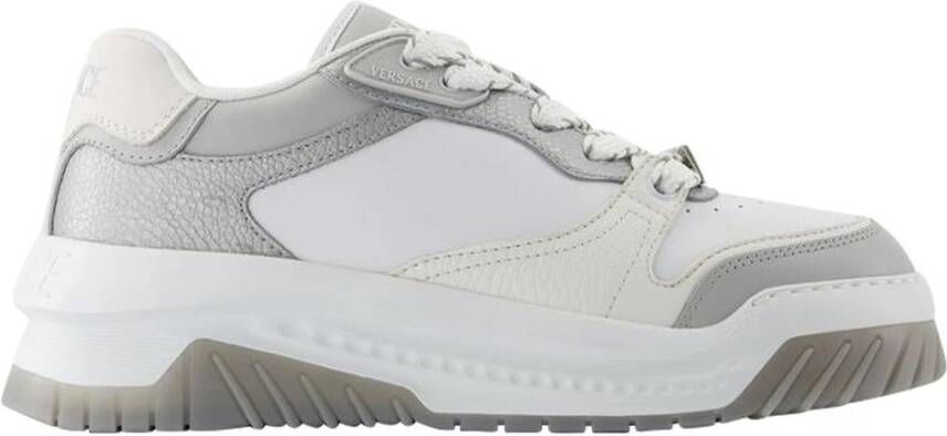 Versace Grijze Sneakers voor nen Aw24 White - Foto 4