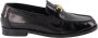Versace Leren instapper met Medusa-plaquette Black Dames - Thumbnail 9