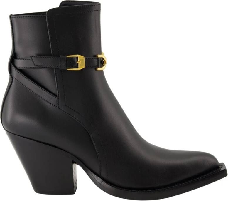 Versace Medusa '95 Leren Enkellaarzen