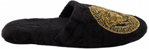 Versace Pantoffels met Medusa Zwart Heren