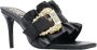 Versace Jeans Couture Stijlvolle Zwarte Hakken Mules Black Dames - Thumbnail 10