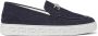 Versace Navy Blauwe Slip-On Medusa Plaque Blue Heren - Thumbnail 1