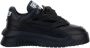 Versace Odissea Logo Patch Zwarte Sneakers - Thumbnail 1