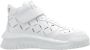 Versace Leren Sneakers met Lasersnijwerk White Heren - Thumbnail 3