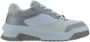 Versace Grijze Leren Sneakers Odissea Stijl Gray Heren - Thumbnail 9