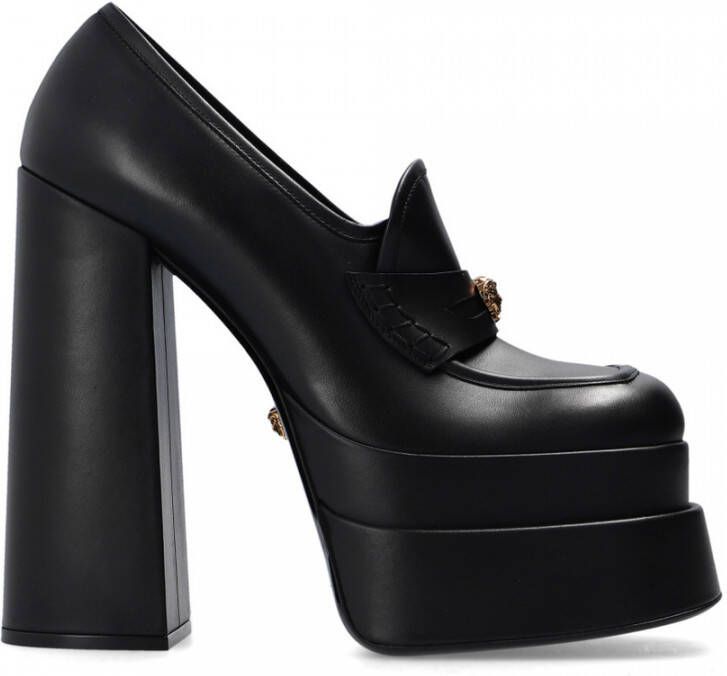 Versace Platform loafers Zwart Dames