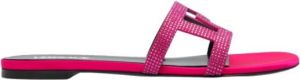 Versace Platte sandalen Roze Dames
