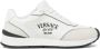 Versace Platte schoenen met geborduurd logo White Heren - Thumbnail 16
