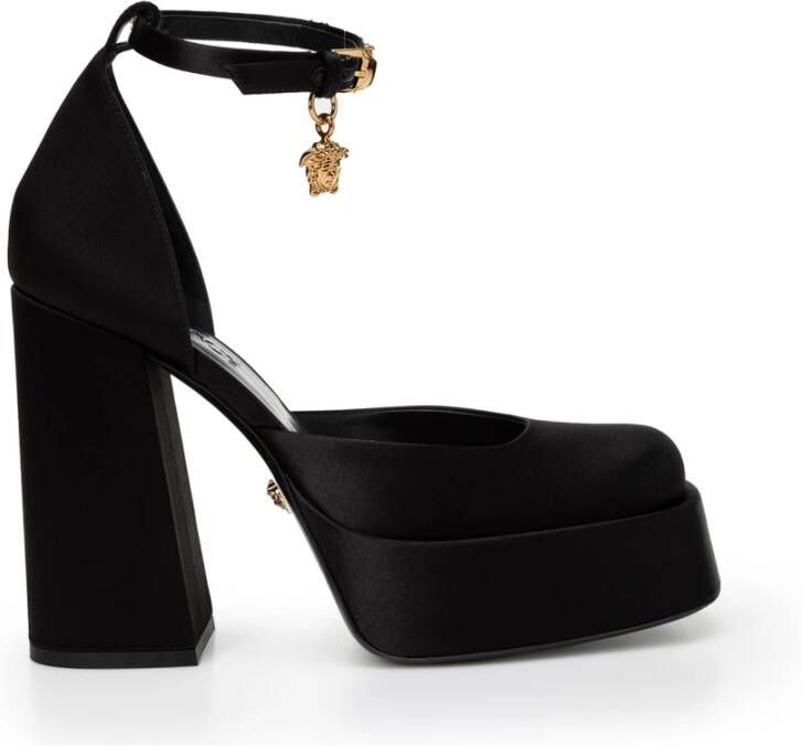 Versace Pumps & high heels Aevitas' Black Pumps With Medusa Charm And Platfor in zwart - Foto 6