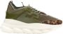 Versace Pre-owned Fabric sneakers Green Dames - Thumbnail 1