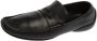 Versace Pre-owned Leather flats Black Dames - Thumbnail 1