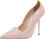 Versace Pre-owned Leather heels Pink Dames - Thumbnail 1