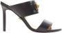 Versace Pre-owned Leather sandals Black Dames - Thumbnail 1
