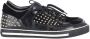 Versace Pre-owned Leather sneakers Black Heren - Thumbnail 1