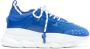 Versace Pre-owned Leather sneakers Blue Dames - Thumbnail 1