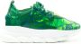 Versace Pre-owned Leather sneakers Green Dames - Thumbnail 1