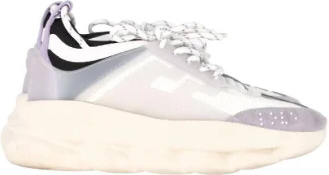 Versace Pre-owned Leather sneakers Multicolor Dames