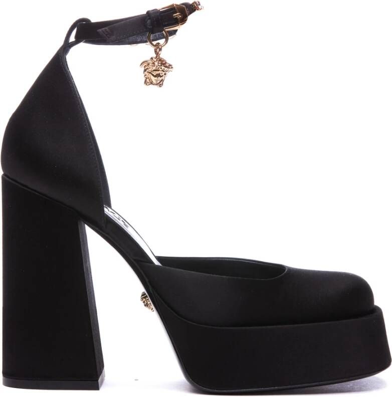 Versace Pumps & high heels Aevitas' Black Pumps With Medusa Charm And Platfor in zwart - Foto 2