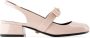 Versace Roze leren pumps - Thumbnail 1