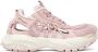 Versace Roze Vetersneakers met Logo Plaque Pink Dames - Thumbnail 1