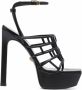 Versace Sandalen met hoge hakken Zwart Dames - Thumbnail 1