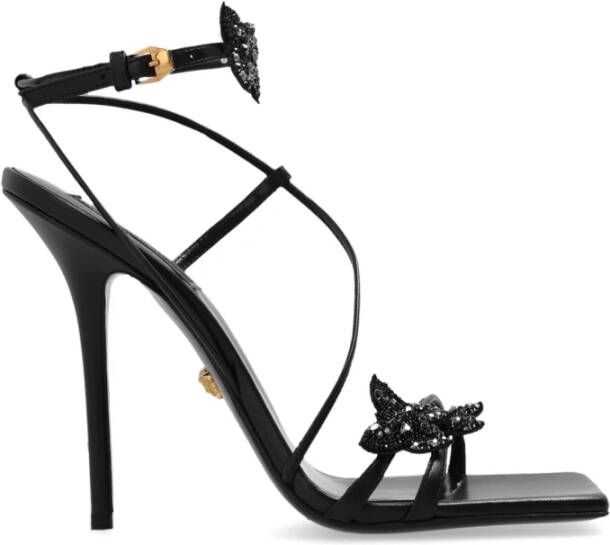 Versace Sandalen uit de La Vacanza collectie Zwart Dames