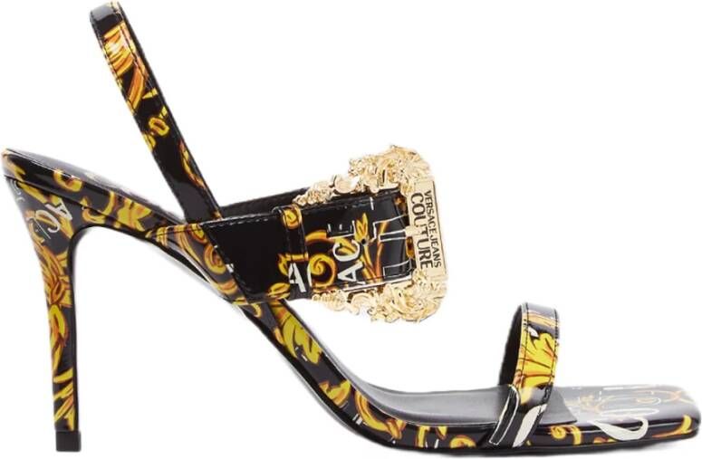 Versace Sandalen Zwart Dames