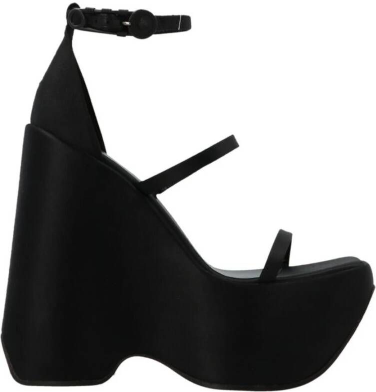 Versace Sandals Zwart Dames