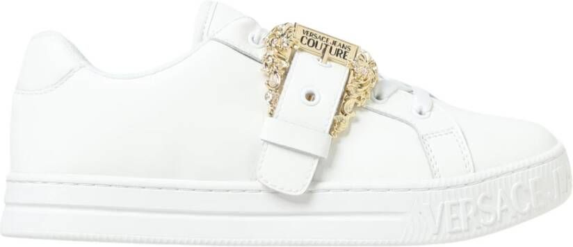 Versace Jeans Couture Witte Sneakers voor Dames White Dames