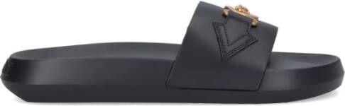 Versace Sliders Zwart Heren