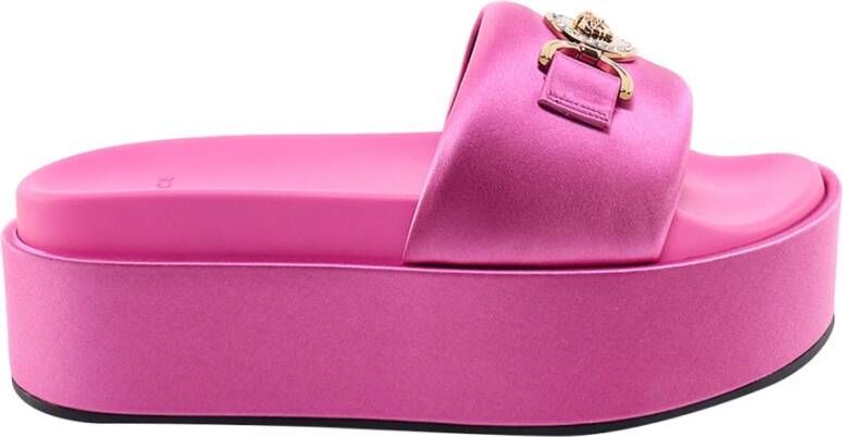 Versace Damesschoenen Sandalen Roze Ss23 Pink Dames