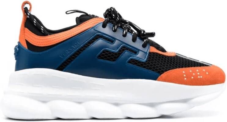 Versace Sneakers Blauw Heren