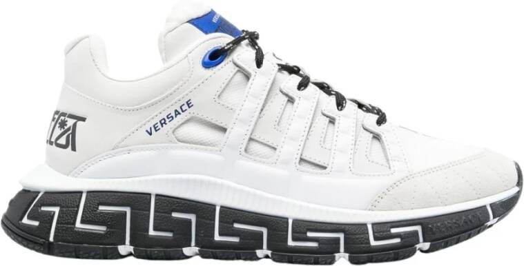 Versace Trigreca Low-Top Sneakers White Heren