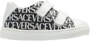Versace Sneakers met logo Wit Unisex