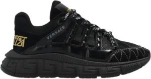 Versace Sneakers met logo Zwart Unisex