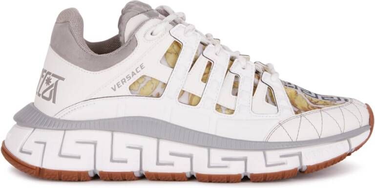 Versace Barocco Printed Sneakers Wit