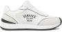 Versace Platte schoenen met geborduurd logo White Heren - Thumbnail 4