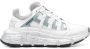 Versace Trigreca Sneakers met Grafisch Patroon en Leren Details White Dames - Thumbnail 1