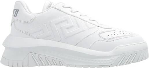 Versace Grieks Motief Lichtgewicht Sneakers White Heren
